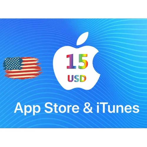 گیفت کارت 15 دلاری  اپل استور آمریکا
